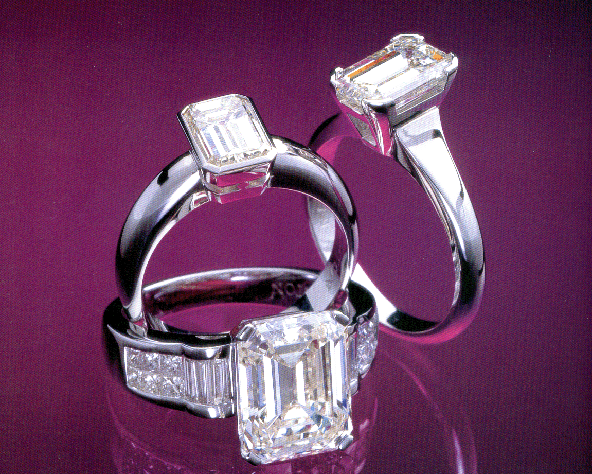 Emerald Cut Rings